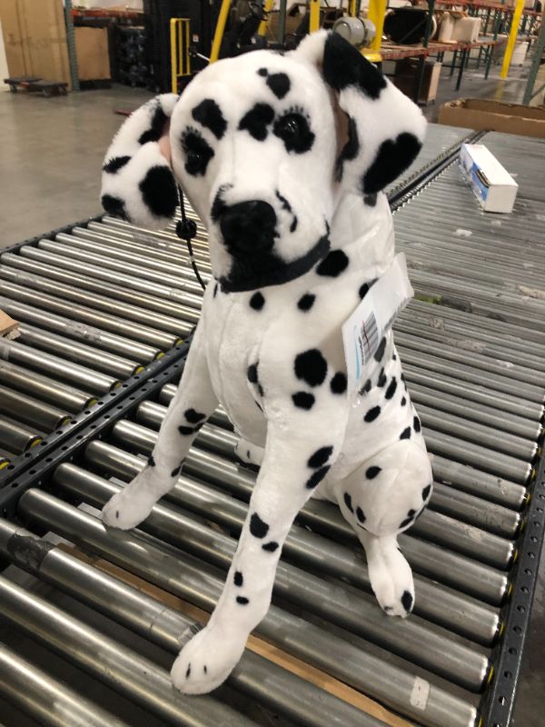 Photo 2 of Melissa & Doug Giant Dalmatian - Lifelike Stuffed Animal Dog (over 2 feet tall)