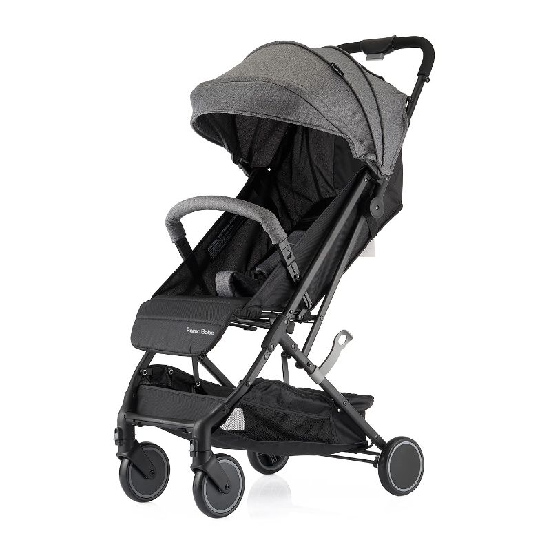 Photo 1 of Pamo Babe Compact Fold Stroller with One-Hand Fold, Travel Stroller for Infant with Cup Holder & Storage Basket
