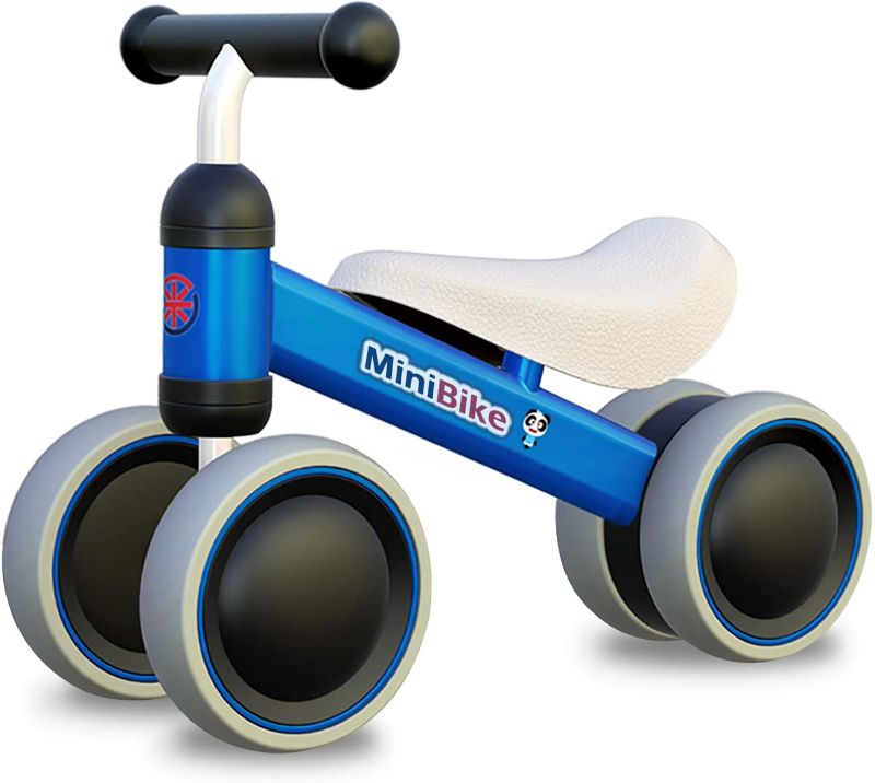 Photo 1 of Baby Balance Bike Toddler Tricycle Bike No Pedals 10-24 Months Ride-on Toys Gifts Indoor Outdoor for One Year Old Boys Girls First Birthday Thanksgiving Christmas
