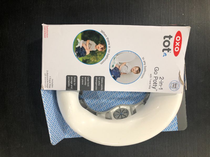 Photo 2 of OXO Tot 2-in-1 Go Potty - Gray