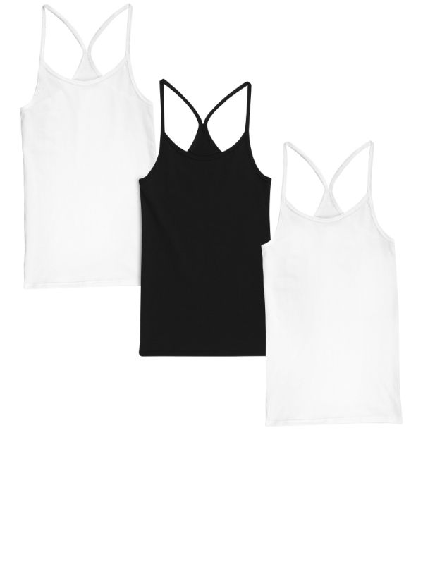 Photo 1 of Hanes Women's 3-Pack Jersey Camisole M
