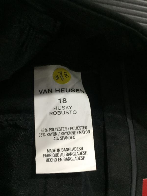 Photo 1 of Van Heusen Little & Big Boys Suit Pants, 18 Husky , Black
