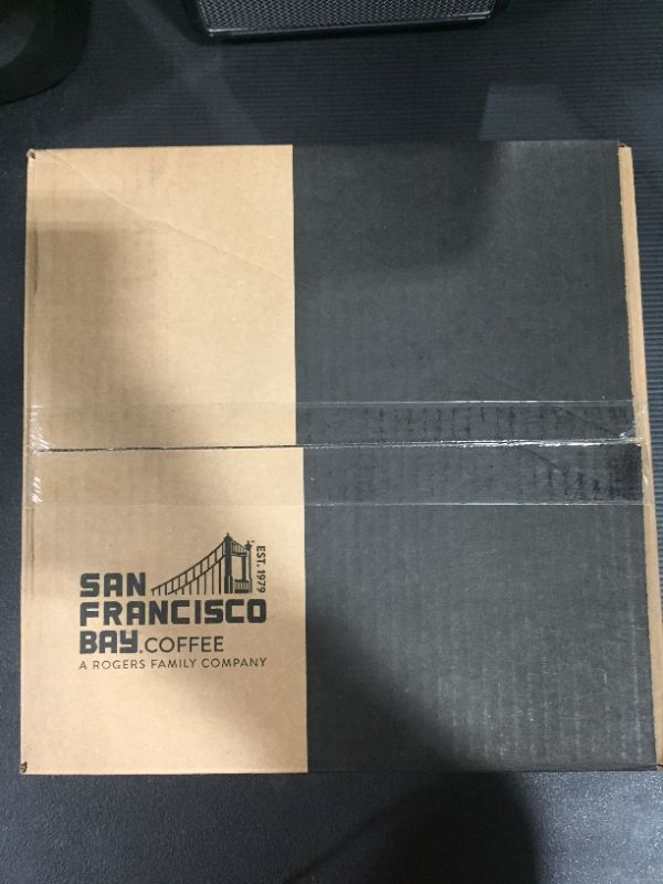 Photo 4 of [120 Ct] San Francisco Bay Coffee OneCUP Fog Chaser - Medium Dark Roast Compostable Coffee Pods [EXP 7-15-22]