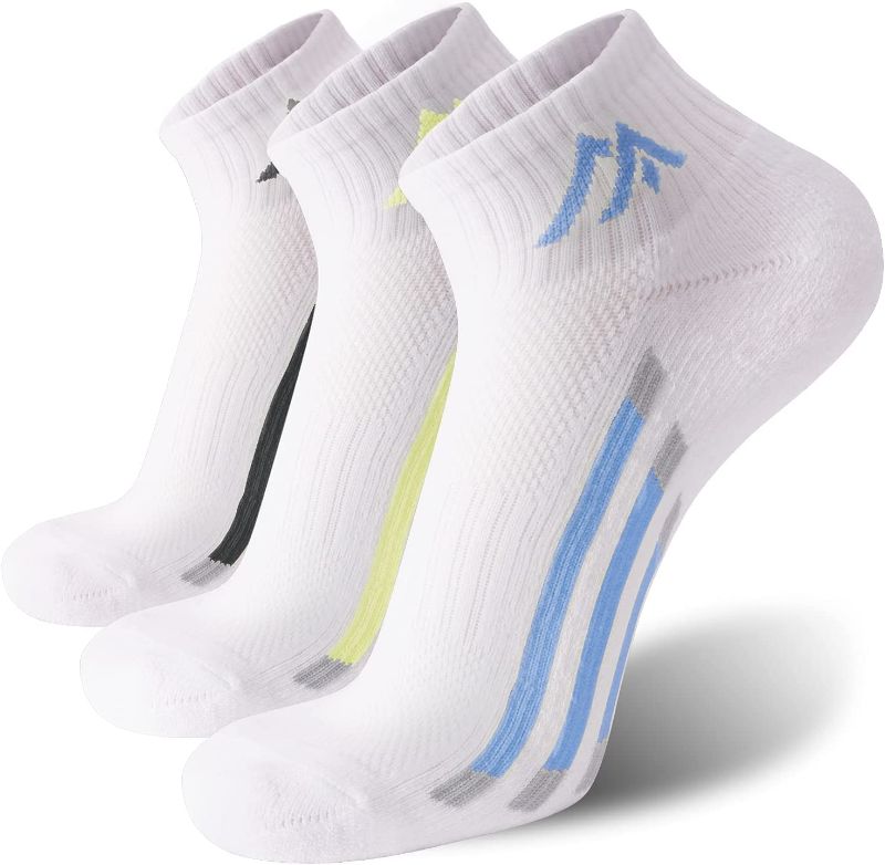 Photo 1 of [Size S/M] Compression Socks for Men & Women Circulation 7-15 mmhg-Plantar Fasciitis Socks with Ankle Support