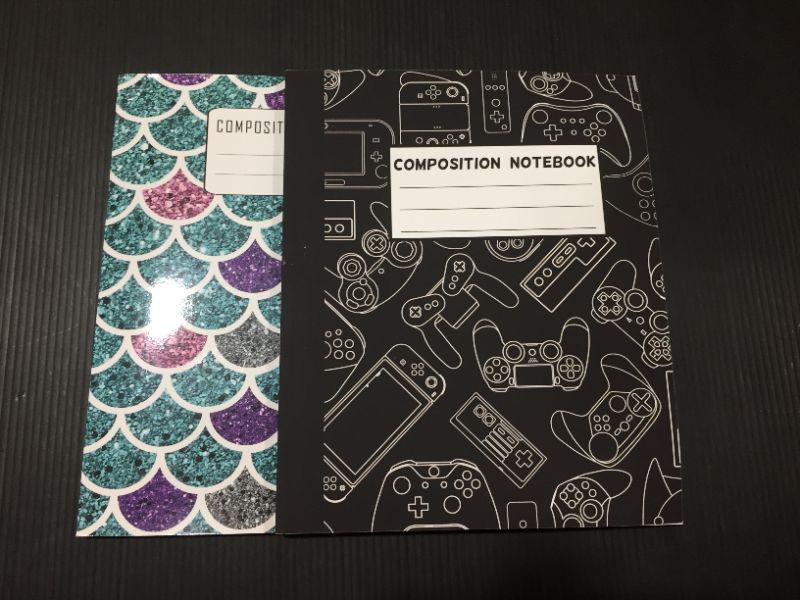Photo 2 of [2 Pack] Composition Notebooks