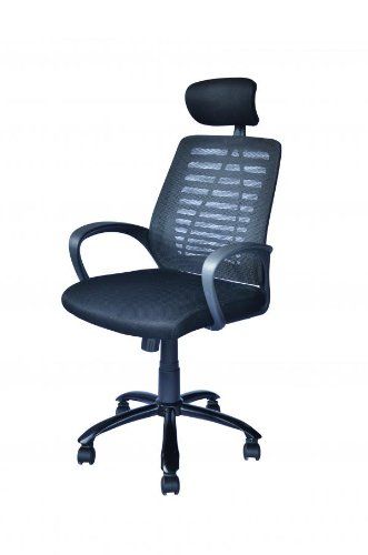 Photo 1 of BestOffice Executive Chair with Lumbar Support & Swivel 250 Lb. Capacity Black