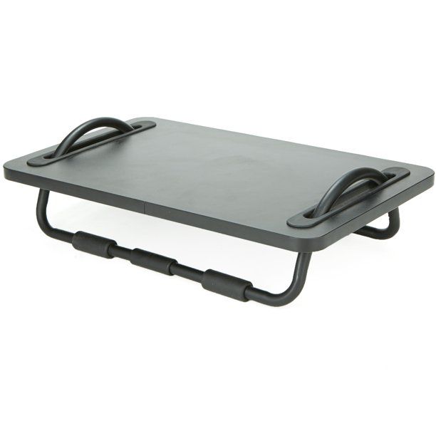 Photo 1 of Mind Reader Tilting Ergonomic Foot Rest, Smooth Surface, Adjustable Angles, Black