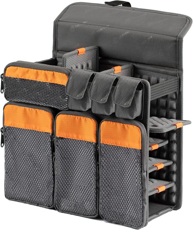 Photo 1 of TARION Camera Backpack Bag Insert Modular Padded Modular Dividers Folded Customizable Organizer (Zone Insert)