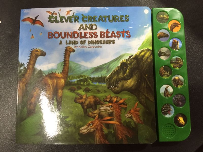 Photo 6 of Li'l-Gen Dinosaur Toys for Kids - Interactive Dinosaur Sound Book with Realistic Dinosaur Roars