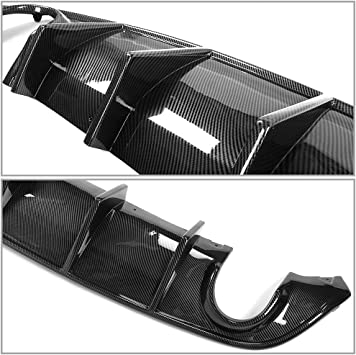 Photo 1 of IKON MOTORSPORTS, Rear Bumper Lip Diffuser Compatible With 2015-2022 Dodge Charger SRT, Ikon Style Valance Body Kit, Carbon Fiber Print, 2016 2017 2018 2019