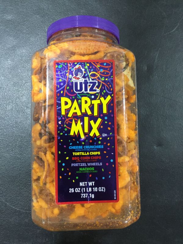 Photo 3 of 26 oz Utz Party Mix Barrel