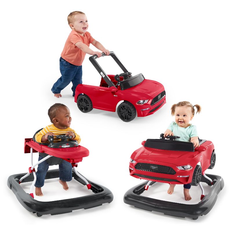 Photo 1 of Bright Starts 4 Ways to Play Walker Ford Mustang – Red