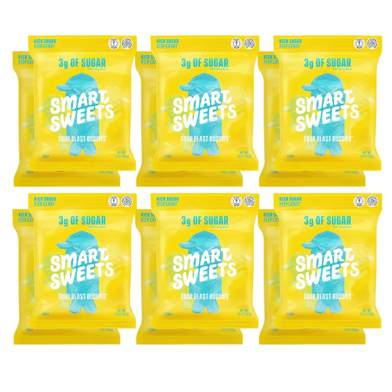 Photo 1 of [12 Pack] Kick Sugar Keep Candy- Sour Blast Buddies