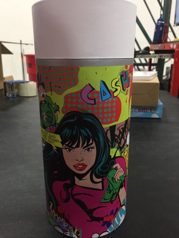 Photo 2 of Puzzle 1000 Piece -Bad Girl- Collectible Spray Can Packaging (First Edition) Black