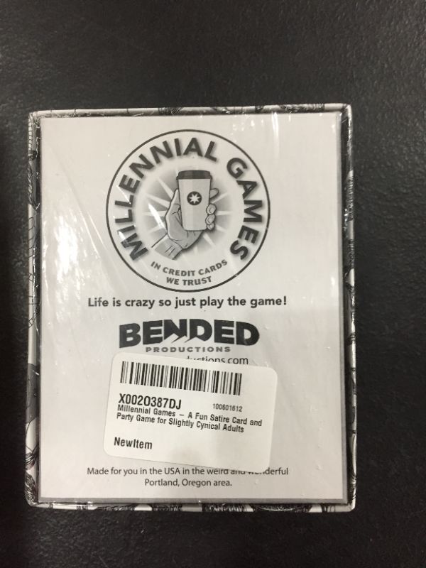 Photo 2 of Bended Productions Millennial Games - A Fun Satire Card and Party Game for Slightly Cynical Adults | Hilarious 400 Cards About Millennials