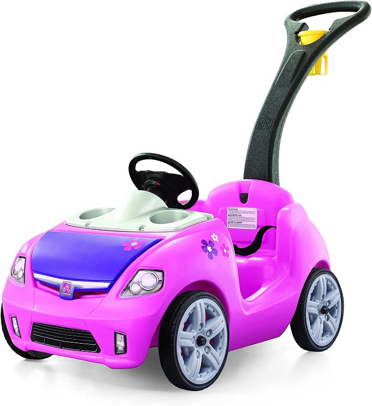 Photo 1 of Step2 Whisper Ride II Push Car | Pink Toddler Ride On Toy
