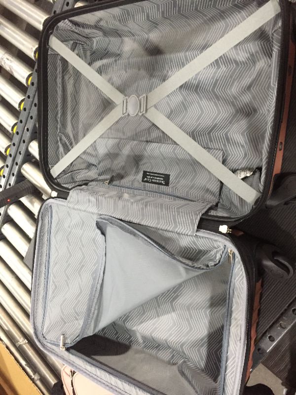 Photo 6 of 4-Piece Hardside Value Luggage Set (Midtown) PINK 