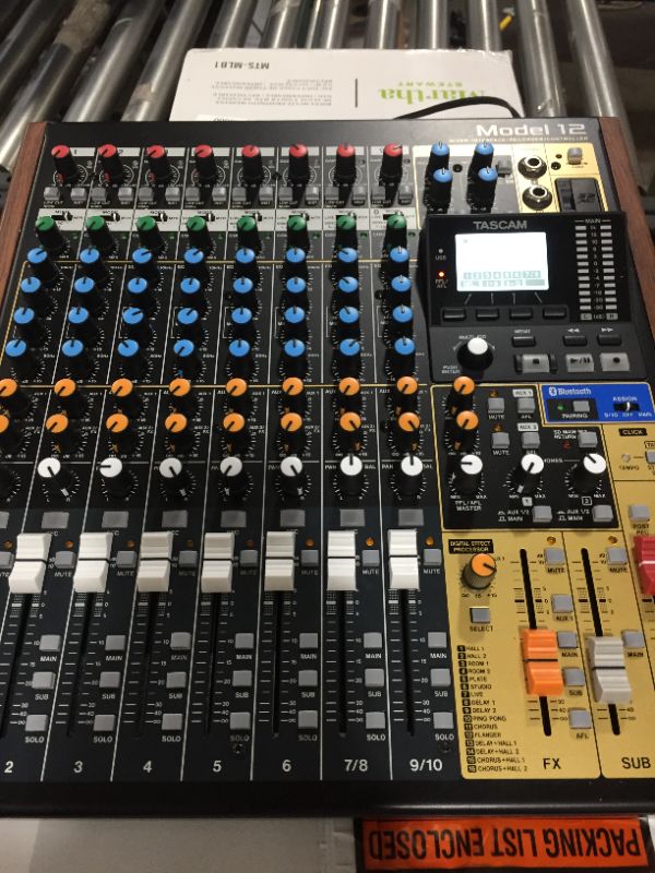 Photo 1 of Tascam Model 12 All-in-One Digital Multitrack Recorder
