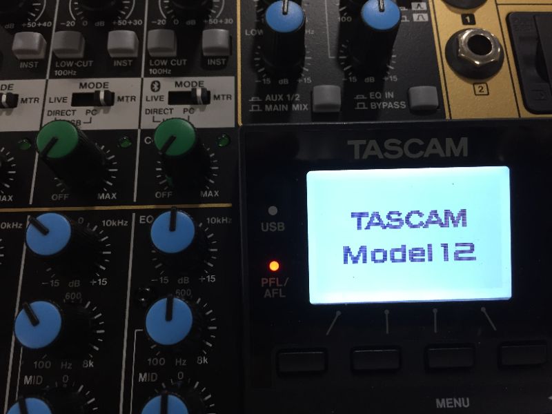 Photo 1 of Tascam Model 12 All-in-One Digital Multitrack Recorder
