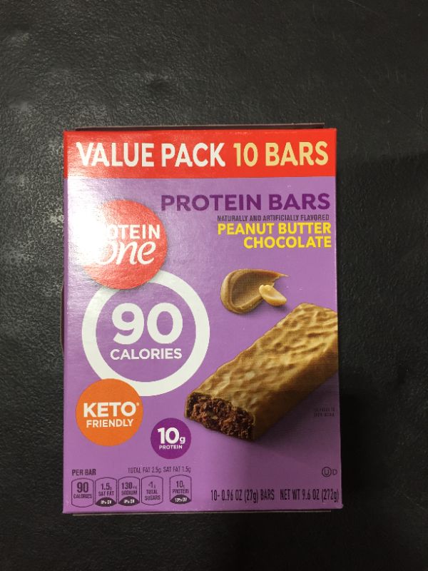 Photo 3 of [EXP 6-22] Protein One, 90 Calorie, Peanut Butter Chocolate, Keto Friendly, 10 ct