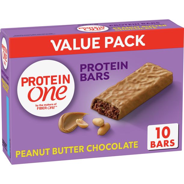 Photo 1 of [EXP 6-22] Protein One, 90 Calorie, Peanut Butter Chocolate, Keto Friendly, 10 ct