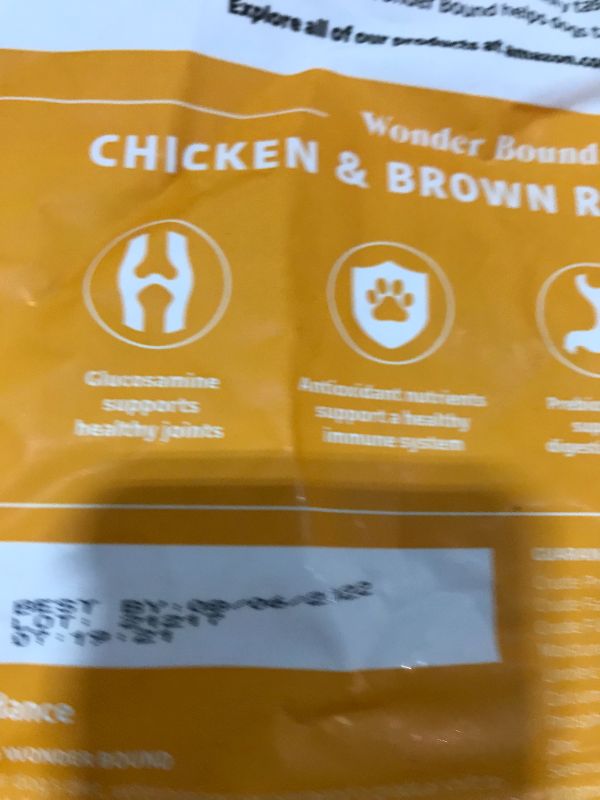 Photo 5 of  Wonder Bound High Protein, Adult Dry Dog Food - Chicken & Brown Rice Recipe, 5 lb bag