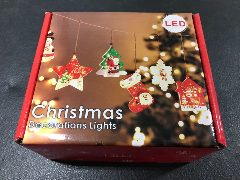 Photo 3 of 6pcs Lighted Christmas Decorations 3 Modes LED Lights