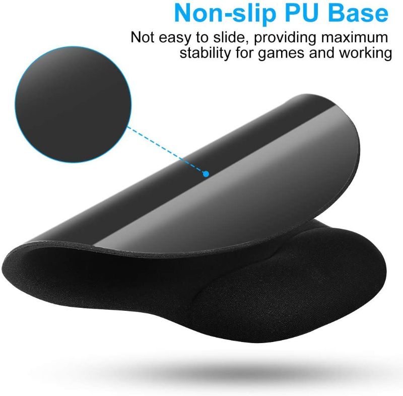 Photo 2 of Office & Gaming Mouse Pad with Wrist Support Gel Cushion