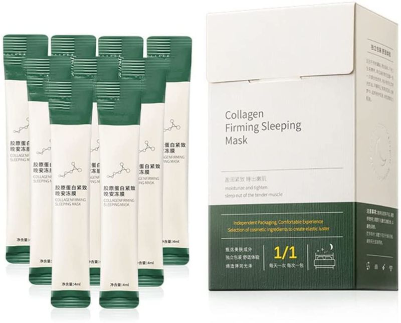 Photo 1 of 20 Packs Korean Collagen Firming Mask , Wash-Free Sleeping Facial Mask [EXP 2-25]