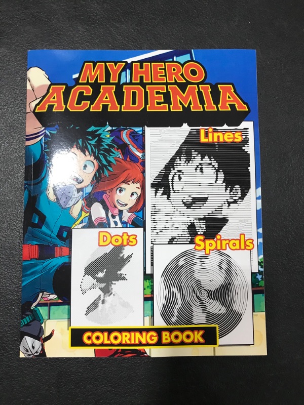 Photo 1 of My Hero Academia Coloring Book