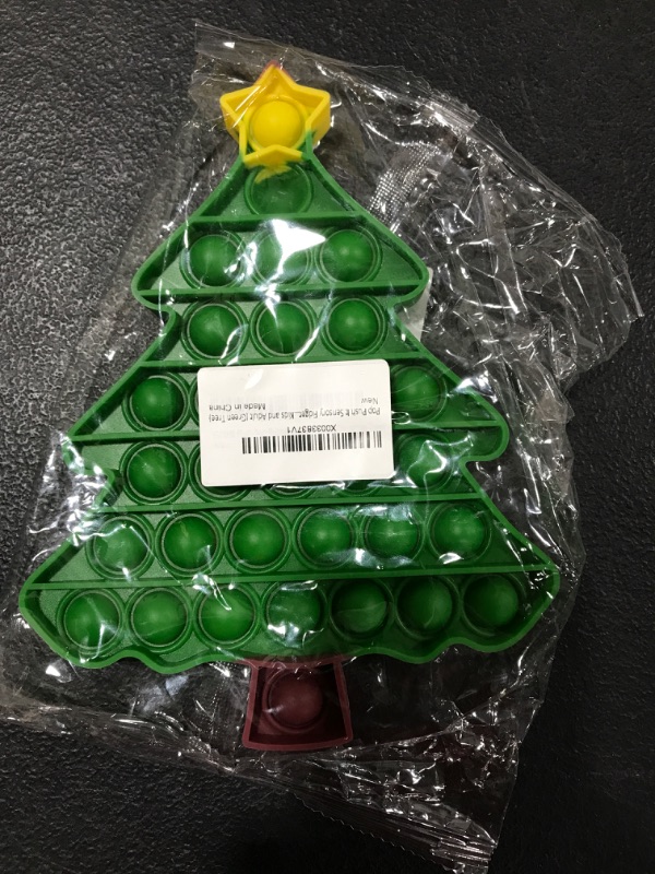 Photo 3 of Pop Push It Sensory Fidget Toy-(Green Tree)