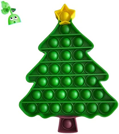 Photo 1 of Pop Push It Sensory Fidget Toy-(Green Tree)