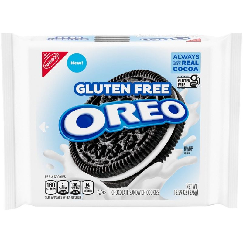 Photo 1 of [2 Pack] OREO Original Gluten Free Cookies Family Size - 13.29oz [6-30-22]
