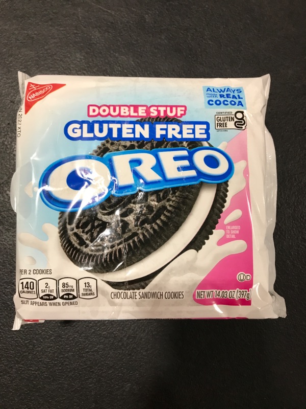 Photo 2 of [2 Pack] OREO Double Stuf Gluten Free Cookies Family Size - 14.03oz