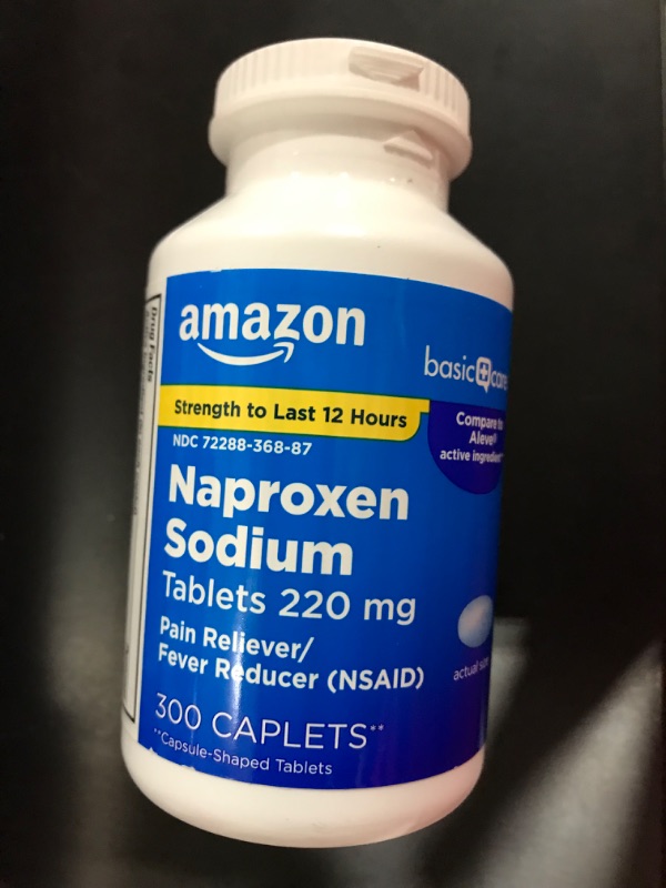 Photo 3 of Amazon Basic Care Naproxen Sodium Tablets, 300 Count