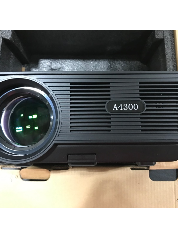 Photo 4 of LED Projector 1080P, Full HD Video Movie Projector for Business PowerPoint Presentation Home Theater