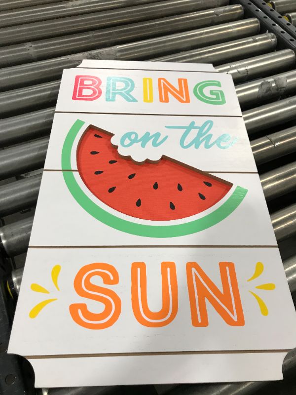 Photo 2 of amscan Bring on The Sun! Summer Standing Sign - 1 pc
