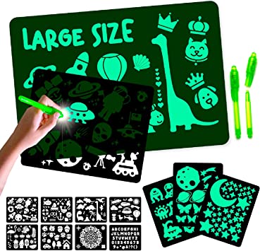 Photo 1 of Nene Toys Magic Drawing Board for Kids – Arts and Crafts for Girls & Boys Ages 3 - 12 Years Old - Drawing Tablet for Kids – Creative and Educational Toy for Kids [Large Size]