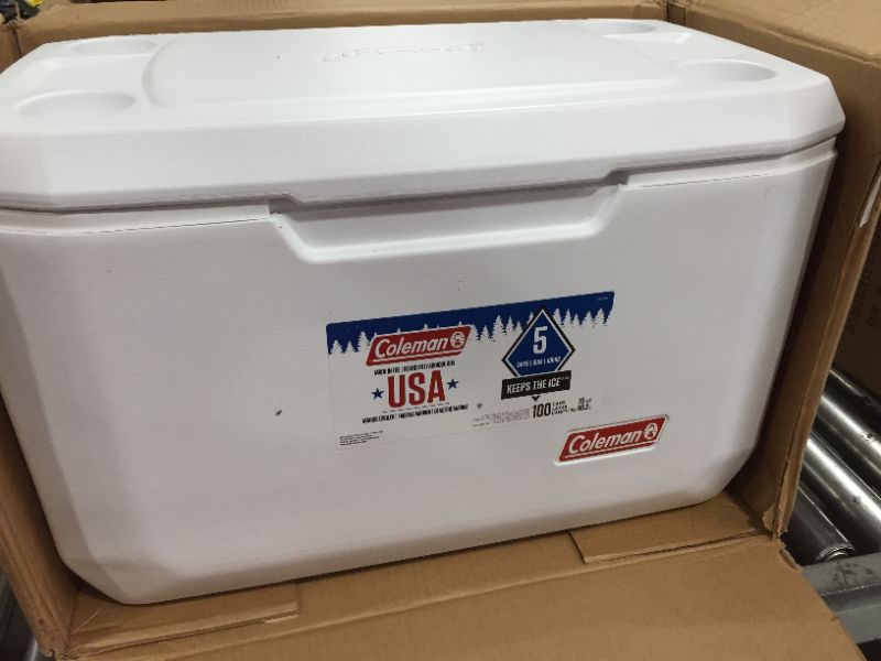 Photo 2 of 
Coleman Xtreme Portable Cooler | Hard Cooler Keeps Ice Up to 5 Days 70 quarts
