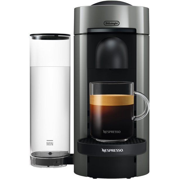 Photo 1 of Nespresso VertuoPlus Coffee and Espresso Maker by De Longhi Gray
