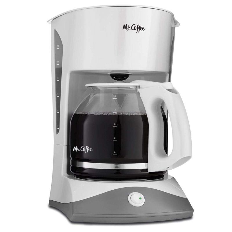 Photo 1 of 
Mr. Coffee Simple Brew 12 cups White Coffee Maker