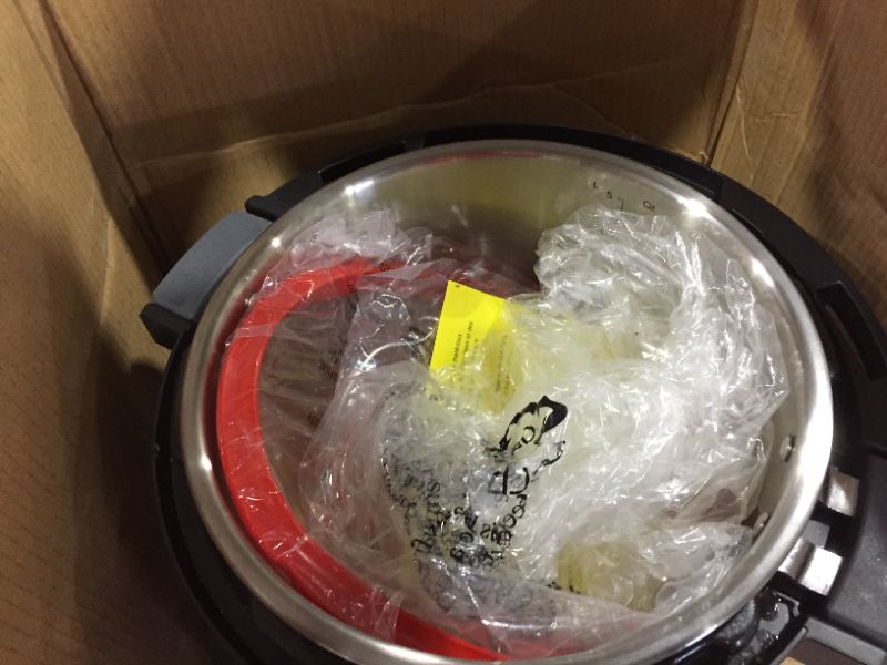 Photo 1 of Instant Pot 6 Qt. Matte Black Duo Pro Electric Pressure Cooker
