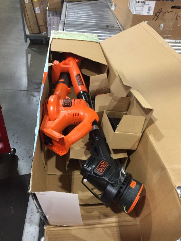 Photo 2 of 20V MAX Cordless String Trimmer/Sweeper Combo Kit (2-Tool) with (2) 1.5Ah Batteries and Charger Included
