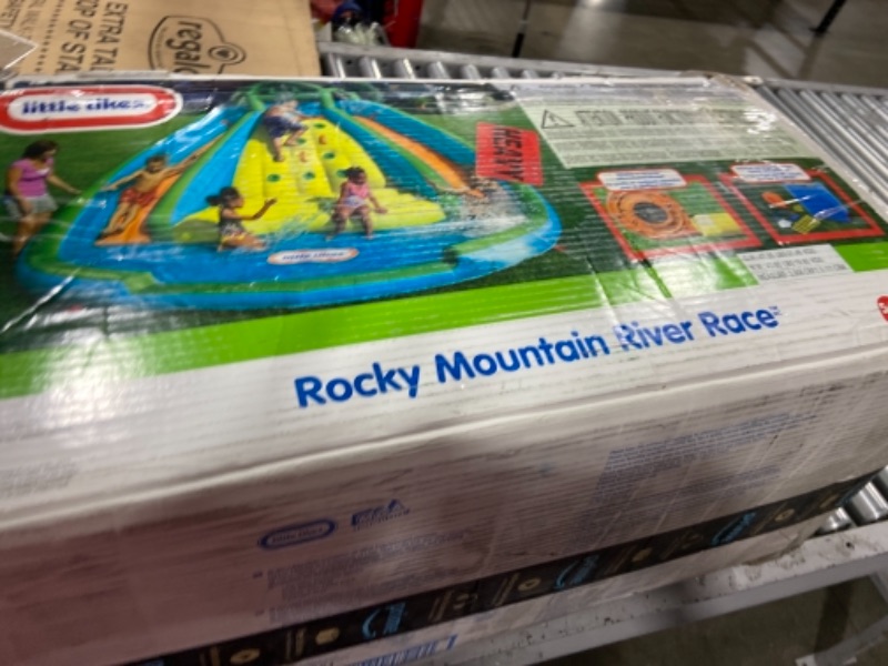 Photo 2 of Little Tikes Rocky Mountain River Race Inflatable Water Slide