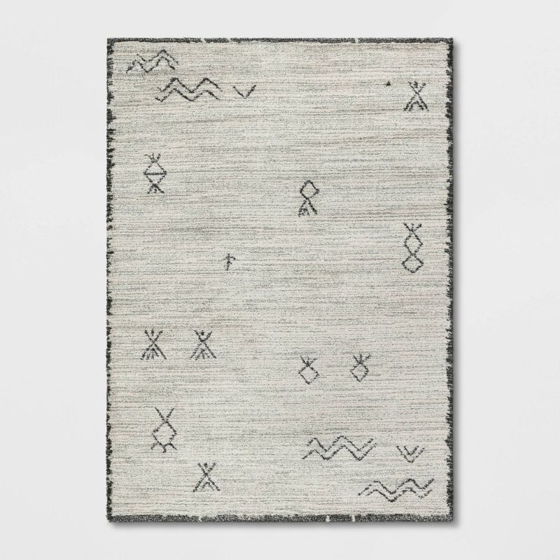 Photo 1 of 5'x7' Vola Geometric Symbol Area Rug