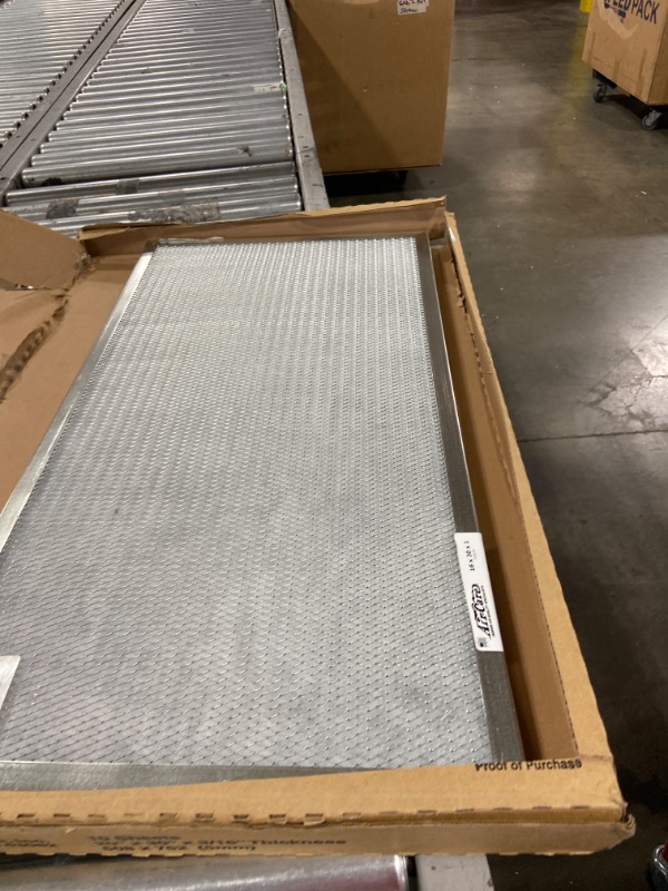 Photo 1 of Air-Care 16 in. X 30 in. X 1 in. Permanent Electrostatic Air Filter Merv 8