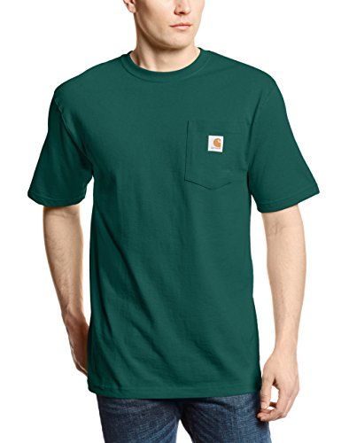 Photo 1 of Carhartt Men's K87 Loose Fit Heavyweight Short-Sleeve Pocket Tee SIZE XL 