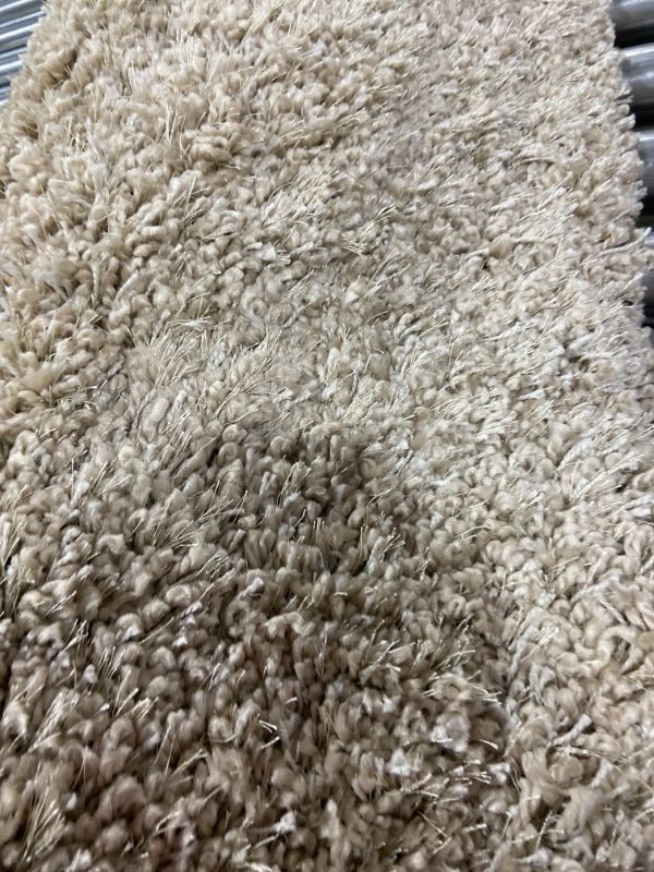 Photo 3 of 5'1"x6'9" Solid Eyelash Woven Shag Rug