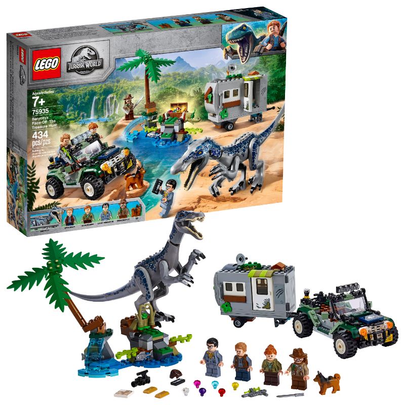 Photo 1 of LEGO Jurassic World Baryonyx Face-Off: the Treasure Hunt 75935 Dinosaur Truck Toy
