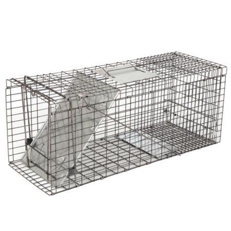Photo 1 of  32'' Humane Live Animal Trap Cage for Raccoons, Cats, Opossums, Stray Cat, Squirrel
